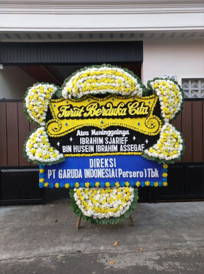 Papan Bunga Duka di Aluh Aluh