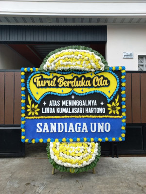 Papan Bunga Duka di Aluh Aluh