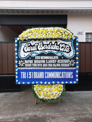 Papan Bunga Duka di Aluh Aluh